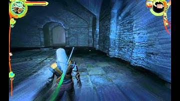 Zaklínač 1 - gameplay part 50 - hard difficulty - CZ