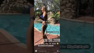Kim Lamarin Halb Nacktes Twerk Video