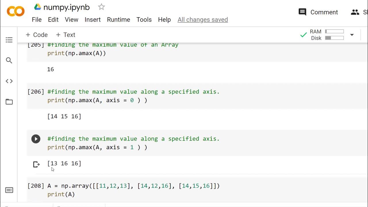 Numpy for Statistical Operations: mean, std, var, weighted average ...