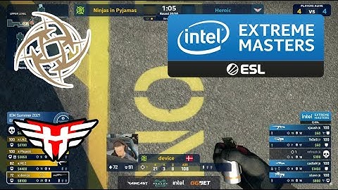 NiP vs Heroic | Highlights | IEM Summer 2021