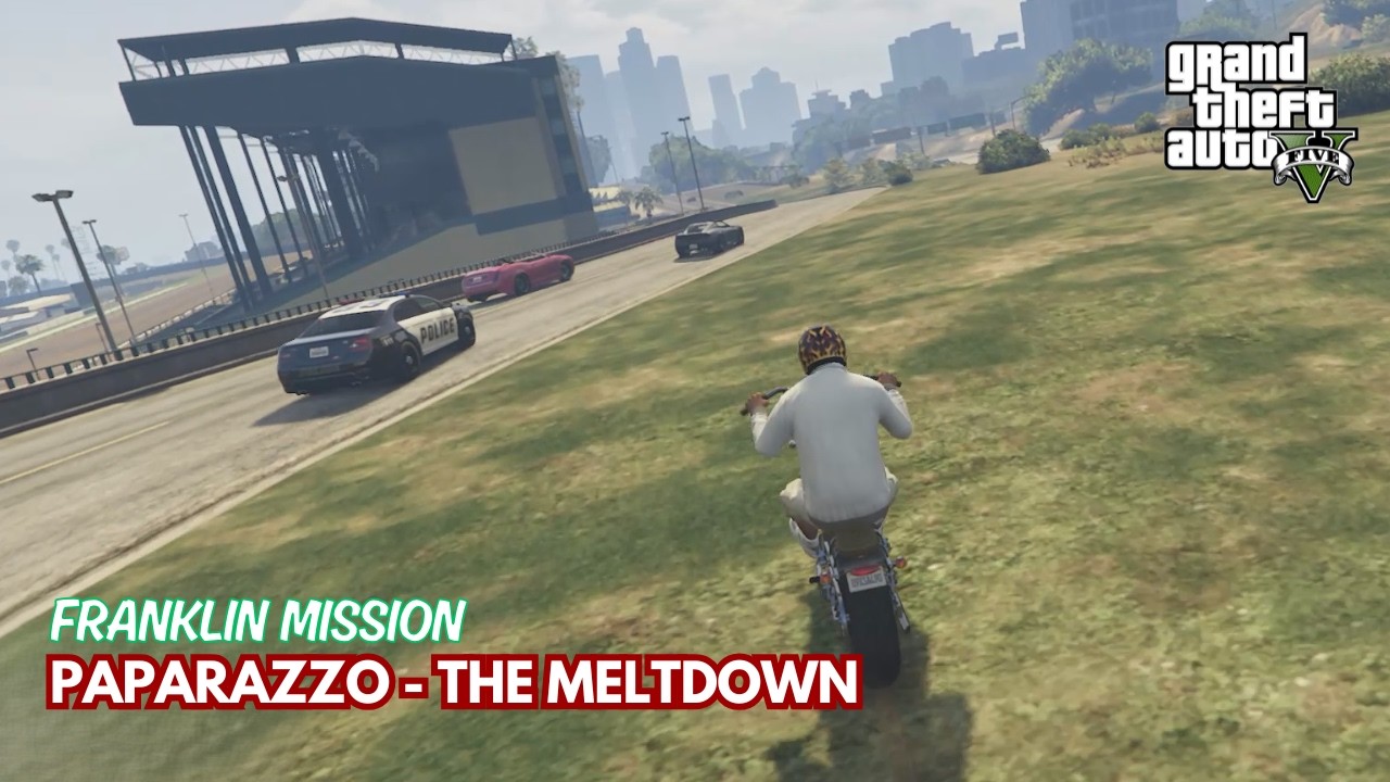 PAPARAZZO THE MELTDOWN FRANKLIN MISSION GTA 5 ENHANCED EDITION 