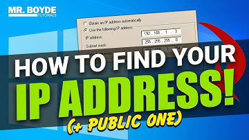 How to Find Your IP Address on a PC (+ The Public IP)