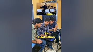 Hackathon Winning Project Idea 😱 #hackathon #code #project #btech #minivlog #dailyvlog #hackathons