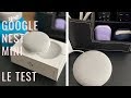 Google nest mini franais  test et dballage de la petite enceinte de google