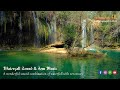 Waterfall Sound with Zen Music for Relaxing Reading and Meditating Removes Negativity 4K 8Hrs