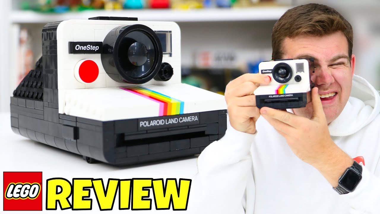 Review LEGO Ideas 21345 Polaroid OneStep SX-70 Camera - HelloBricks