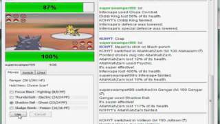 Pokemon Shoddy Battle #1 Superswampert99 vs KOYHT