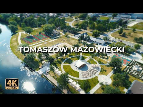 Tomaszów Mazowiecki z drona
