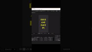 Blur And Fade In in Adobe After Effects 2026