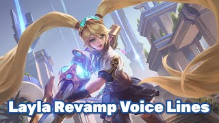 Layla Revamp Voice Lines And Quotes Mobile Legends dan Artinya