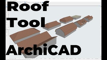 ArchiCAD tutorial - 11 - Roof Tool