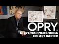 Steve Wariner Shares His Art Career on the Opry Stage