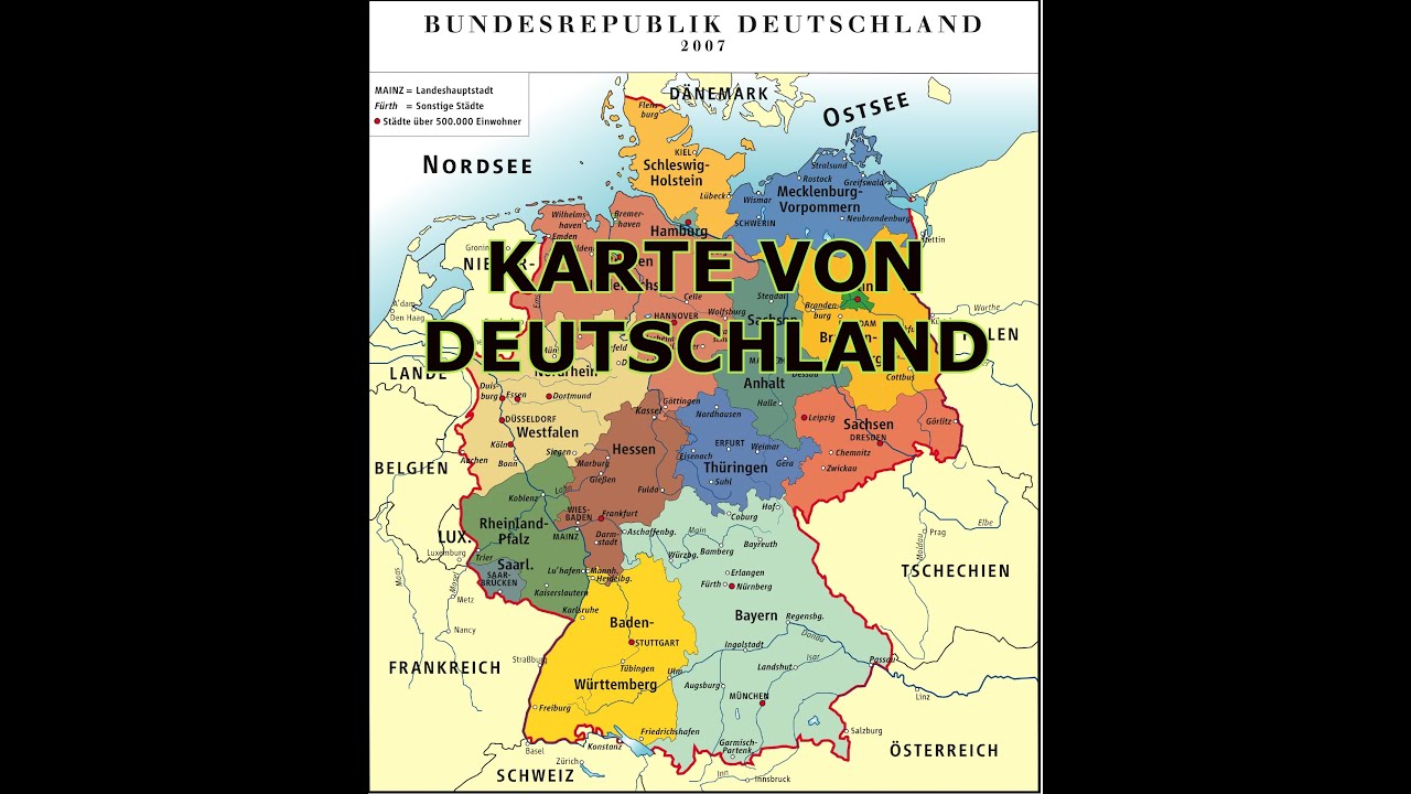 💡 Die 16 Bundesländer || Kinderlieder zum Lernen