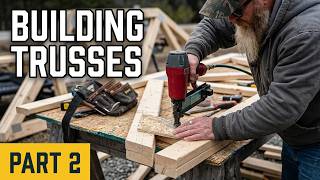 Greenhouse Build Gambrel Truss Fabrication/Greenhouse Build Series