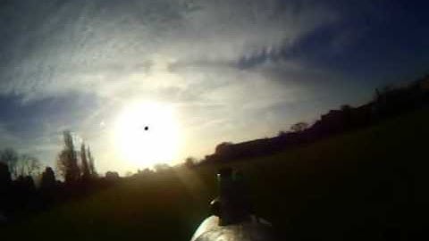 Easystar with onboard Go-Pro 5 Wide Camera - first test flight