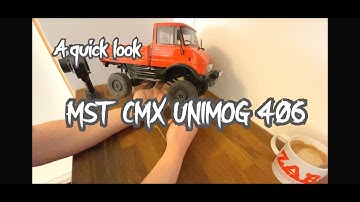 A quick look at the MST CMX UNIMOG 406