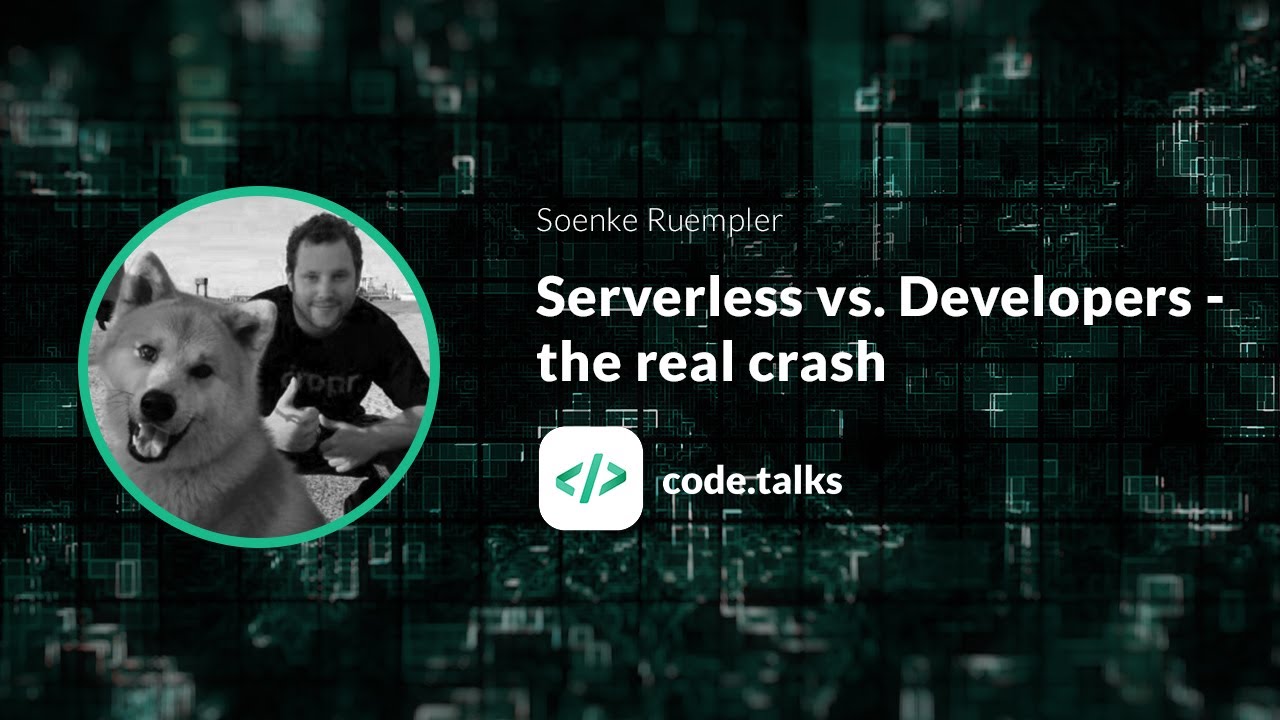The Real Crash >> Code Talks 2018 Serverless Vs Developers The Real Crash The Real Crash >> Code Talks 2018 Serverless Vs Developers The Real Crash