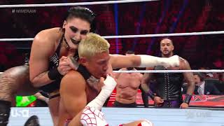 Rhea Ripley vs Akira Tozawa: Intergender Match - WWE Raw 12/19/22 (Full Match) screenshot 5