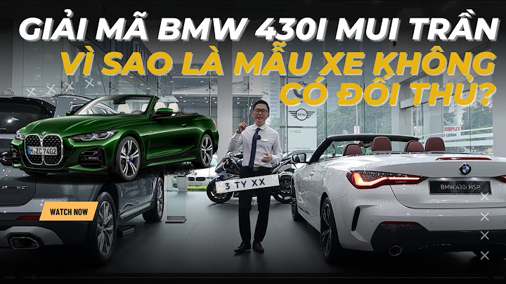 Bmw 320i mui trần giá bao nhiêu năm 2024