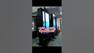 55 double sided outdoor digital kiosk
