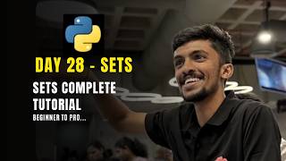 Celebrity Python Set Methods Explained: Union, Intersection & Difference | Day 28 Profile