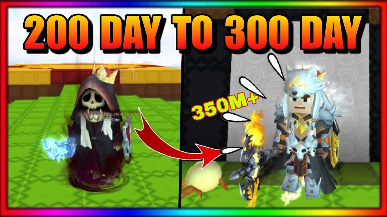 I Spent 300 DAYS || Skyblock Blockman Go