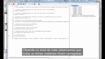 Leitura de Arquivos de Texto