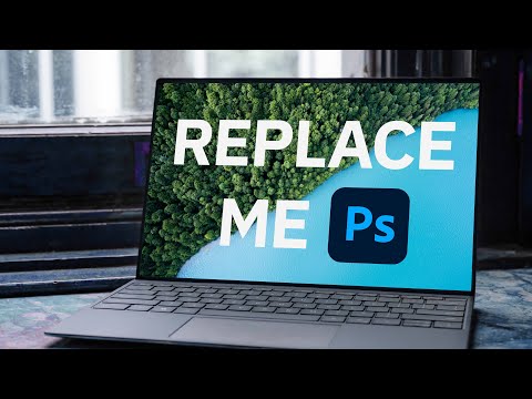 How to Replace a laptop screen in Photoshop: Mockup Tutorial