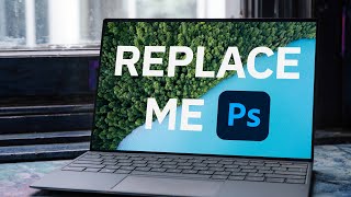 How to Replace a laptop screen in Photoshop: Mockup Tutorial
