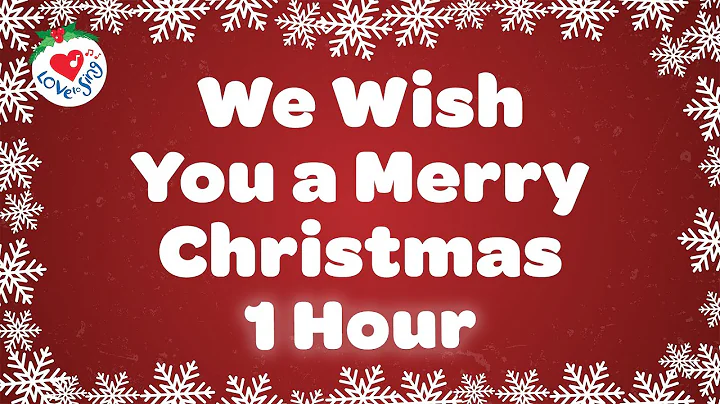 We Wish You a Merry Christmas 1 Hour Christmas Song with Lyrics 🎅 2022