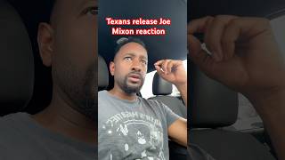 Texans Release Joe Mixon Reaction!!
