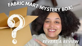 I bought a Fabric Mart mystery box! | reveal & honest review
