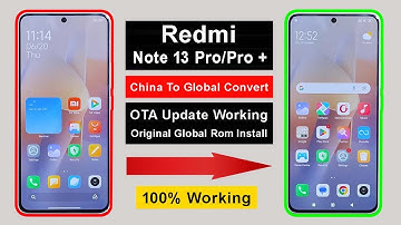 How To Convert China Rom To Global Rom Xiaomi | Redmi Note 13 Pro/ Pro Plus China To Global Convert✅