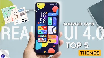 Realme UI Top 5 New Themes for Realme and Oppo | realme UI 3.0 themes | Oppo new themes ⚡⚡