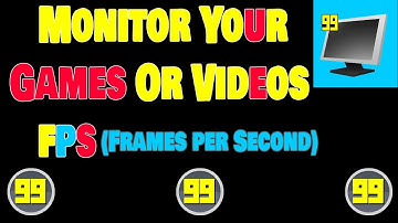 How to Monitor Frames Rate Of Pc Games & Videos   Fraps Software