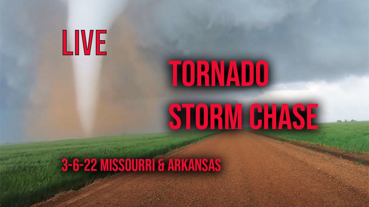 LIVE Tornado Watch Storm Chase Arkansas