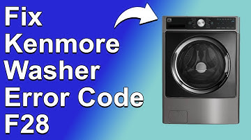 How To Fix Kenmore Washer Error Code F28 (The Most Common Cause Of Error F28 And The Easy Solutions)