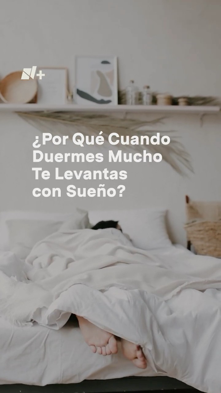 ¿Por qué, cuando duermes mucho, te levantas con sueño? - N+ #shorts