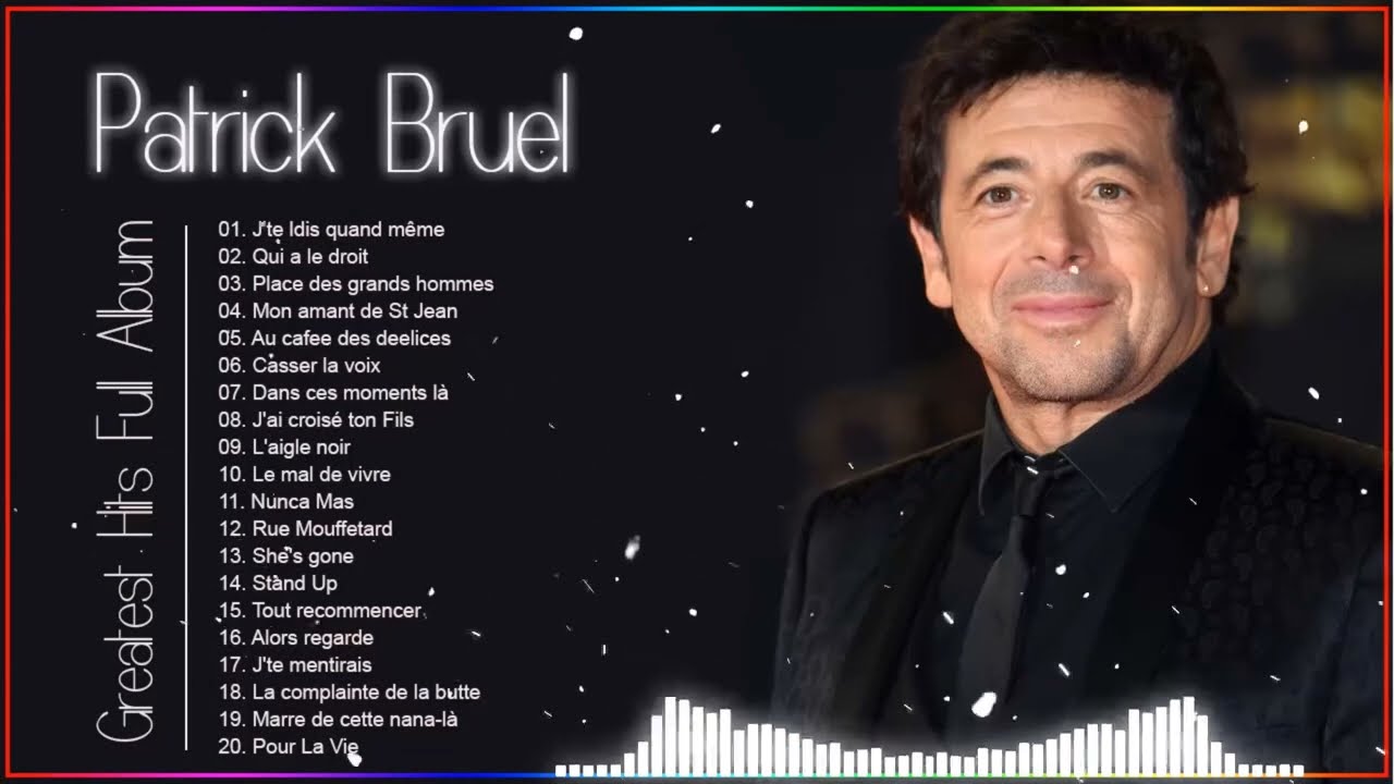 Patrick Bruel : albums, chansons, playlists