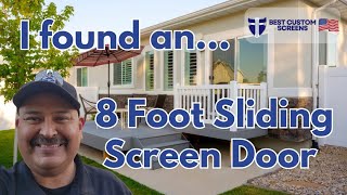 Where can I buy an 8 Foot Sliding Screen Door What is a standard sliding screen door size