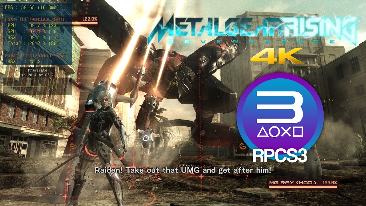 Game Metal Gear Rising - PS3 - GAMES E CONSOLES - GAME PS3 PS4 : PC  Informática