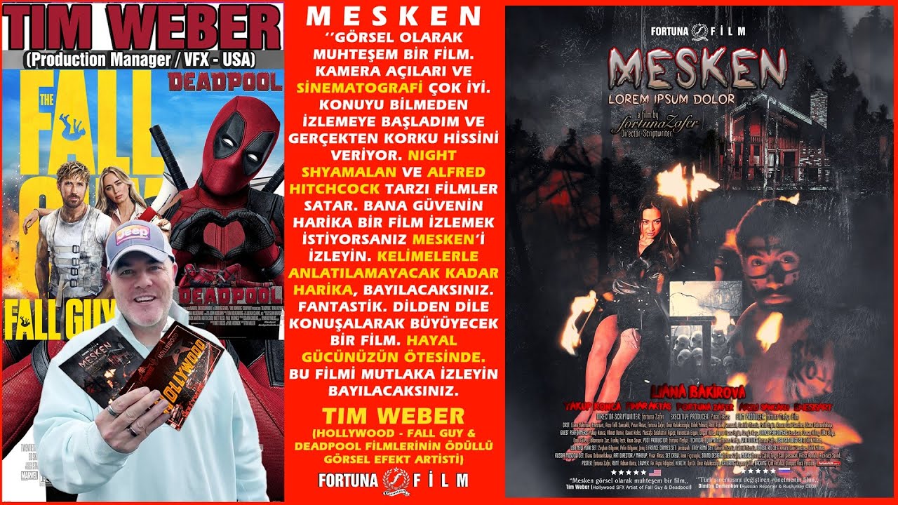 Hollywood Mesken English Review 2025 (Turkish Subtitles)