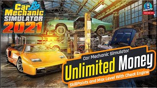 Car Mechanic Simulator 2021 - Unlimited Money, SkillPoints and Max Level With Cheat Engine screenshot 3