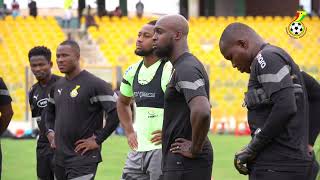 BLACK STARS FIRST TRAINING AHEAD OF CENTRAL AFRICAN REPUBLIC CLASH