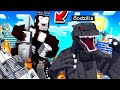 GODZILLA vs KING KONG BATTLE in MINECRAFT!