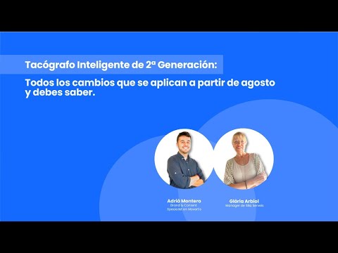 Tacógrafo Inteligente de 2ª Generación: Todos los cambios que se aplican a partir de agosto.