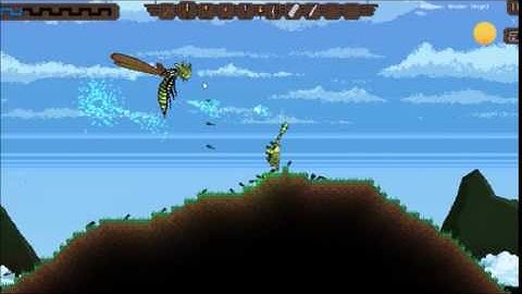 My 2D Sandbox game - Mini-Boss and Weapons