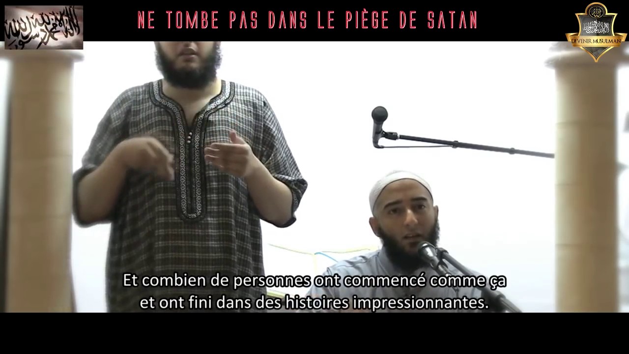 ne tombe pas dans le piege de satan