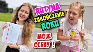 MOJA RUTYNA NA ZAKOŃCZENIE ROKU I MOJE OCENY