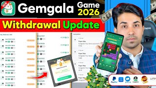 Gemgala Game Withdrawal Real or Fake | New Legit Earning App 2026 Review #gemgalaapp screenshot 3